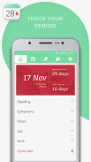 Easy Period Calendar ovulation screenshot 1