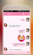 Pink theme for SayHi! screenshot 1