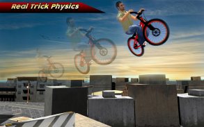 Rooftop Stunt Man Bike Rider screenshot 8