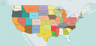 US States map screenshot 5