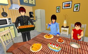 Anime Family Simulator: Pregnant Mother Games 2021 screenshot 3