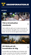 Krisinformation.se screenshot 0