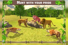 Lion Family Simulator: Jungle Survival screenshot 17