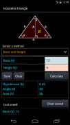 Triangle Calculator - Pro screenshot 2