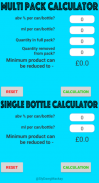 Minimum Unit Pricing (MUP) Calculator Scotland screenshot 0