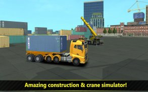 Construcción y grúa SIM 2017 screenshot 3