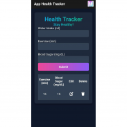 App Health Tracker Basic screenshot 2