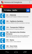 Brazilian Emergency Numbers screenshot 1