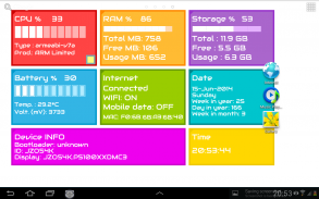 Device Info Live Wallpaper screenshot 1