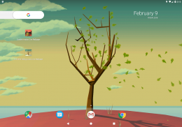 Tree With Falling Leaves Live Wallpaper screenshot 12