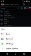 Offline English Polish Dict. screenshot 3