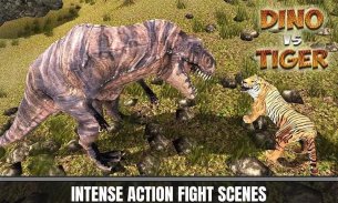 Tigre contre dinosaur Aventure screenshot 3