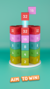 Merge Tower 3D: 2048 block game screenshot 3