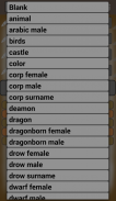 Generate Fantasy Names screenshot 5