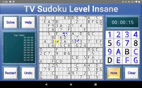 TV Sudoku: 4x4, 9x9 and 16x16 screenshot 21