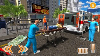 City Ambulance Rescue Driving Simulator screenshot 1