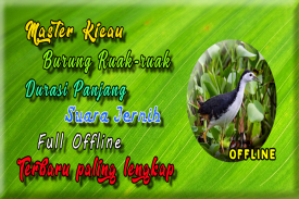 Suara Burung Ruak Ruak MP3 screenshot 0