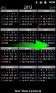Year View Calendar & Widget screenshot 3