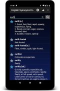 English Synonyms Dictionary fo screenshot 1