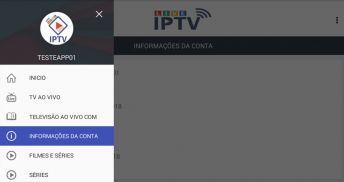 LIVE IPTV BR - CELULAR screenshot 1