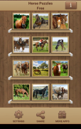Pferde Puzzle-Spiele screenshot 8