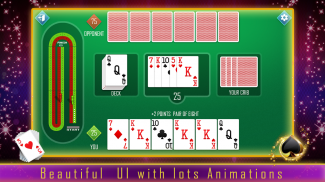 Cribbage classic card game screenshot 1