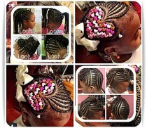 Black Girl Braids Hairstyle screenshot 3