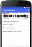 Resume Examples 2019 screenshot 4