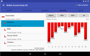 Mobile Account Book HD Lite screenshot 20