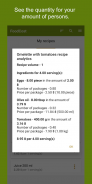 Homemade food cost calculator: plan family budget screenshot 7