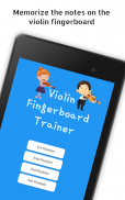 Violin Fingerboard Trainer screenshot 0