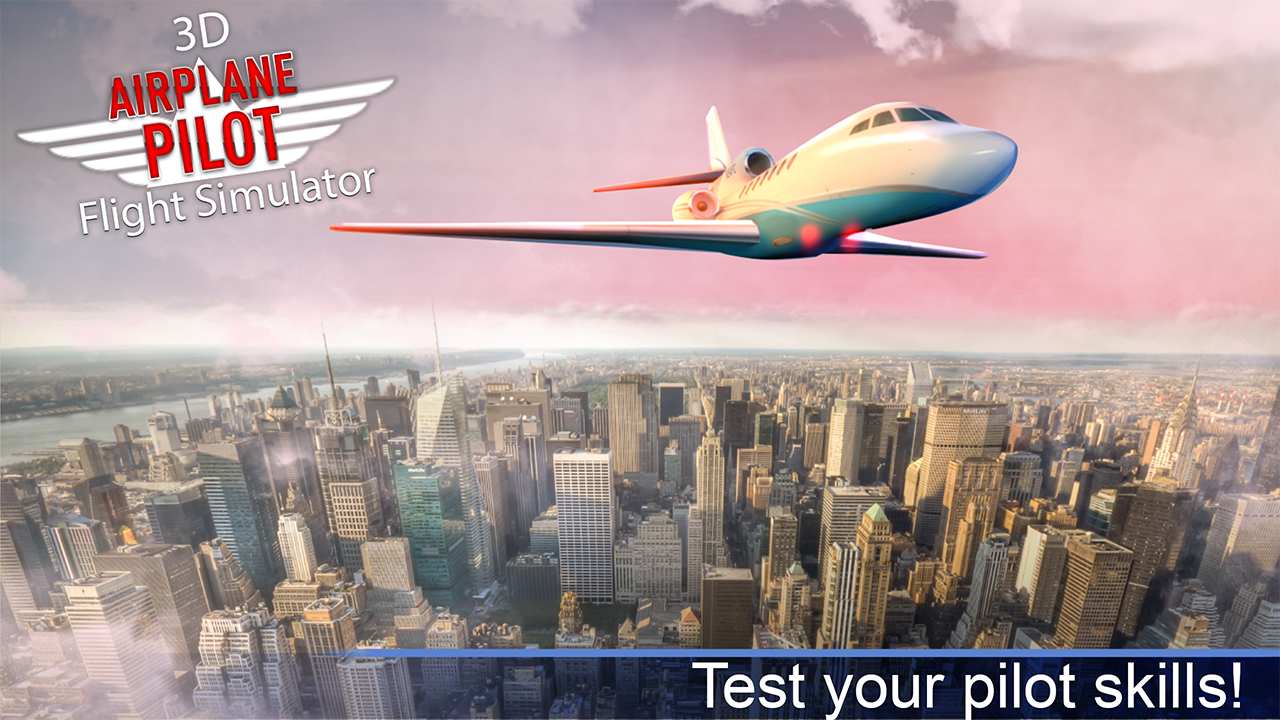 Baixar Simulador piloto de voo de avião 2.0 Android - Download APK