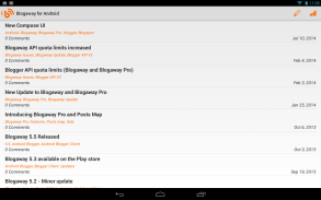 Blogaway for Android (Blogger) screenshot 1