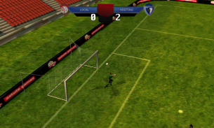 sepak bola top 2014 3D screenshot 1