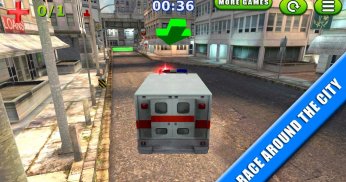 Emergency Ambulance Driver 3D screenshot 1