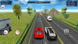 Subway Traffic Racing Car screenshot 2