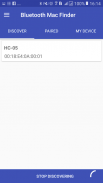 Bluetooth Mac Address Finder screenshot 1