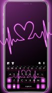 Pink RGB Heart Tastiera screenshot 4