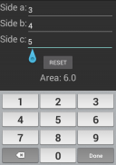 Heron's Formula screenshot 1
