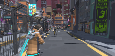 Cyber Punk Dude Theft Open World Sandbox Simulator screenshot 1