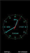 Analog Clock Live Wallpaper screenshot 6