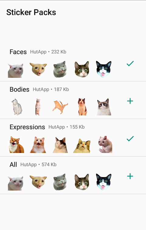 Cat Stickers for WhatsApp for Android - Free App Download