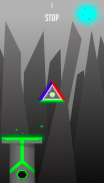 RGB triangle jump endless runner super game screenshot 3