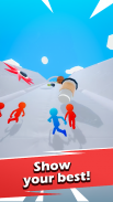 Avalanche Run: Fun race! screenshot 1