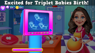 Mommy Birth Triplet Chic Baby screenshot 6