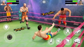Tag team wrestling 2019: Cage death fighting Stars screenshot 29