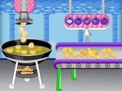 fábrica de batatas fritas crocantes: jogos de screenshot 1