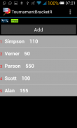 Tournament bracket rated screenshot 1