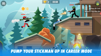 Stick Combats: Juego de disparos JcJ en línea screenshot 14