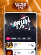 Drum Tiles: drumming game screenshot 2